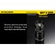 Nitecore SRT3 Defender - Everyday Carry Flashlight (EDC) (550 Lumens, 1xRCR123A/CR123A/AA) 