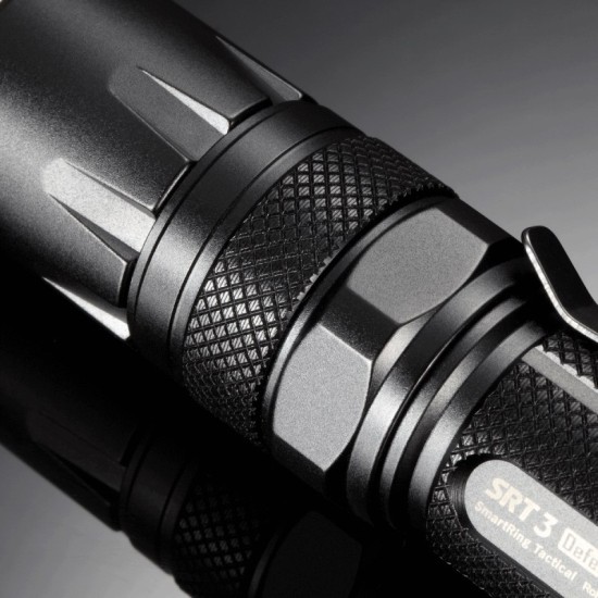 Nitecore SRT3 Defender - Everyday Carry Flashlight (EDC) (550 Lumens, 1xRCR123A/CR123A/AA) 