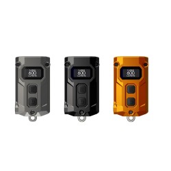 Nitecore TINI3 600 Lumens, USB-C Rechargeable Keychain Flashlight with OLED Display