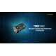 Nitecore TINI3 600 Lumens, USB-C Rechargeable Keychain Flashlight with OLED Display