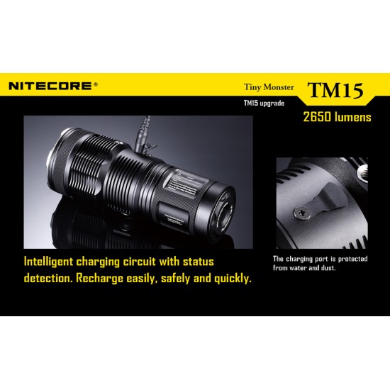 Nitecore TM15 Tiny Monster Flashlight (2650 Lumens)