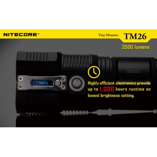 Nitecore TM26 Quadray - Tiny Monster Search Light