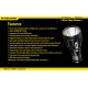 Nitecore TM36 Lite Flashlight - 1100 Meters Search Light (4x18650)