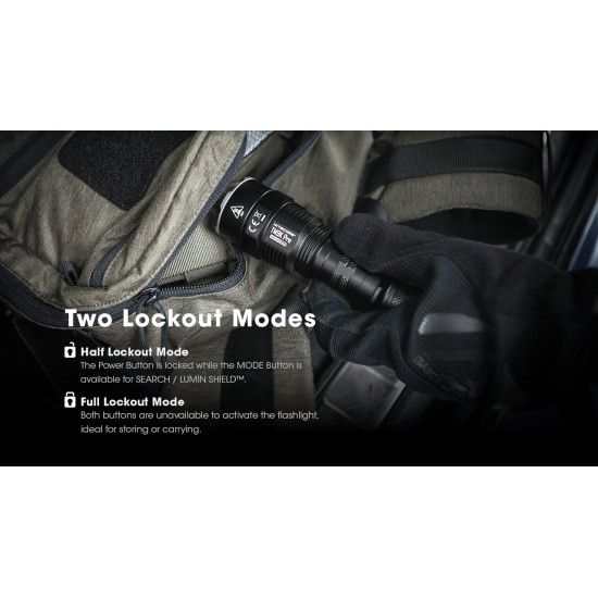 Nitecore TM9K Pro - 9900 Lumens - UHi LED High Power Instant Turbo Pocket Monster Tactical Flashlight (USB-C Rechargeable) Nitecore TM9K Pro - 9900 Lumens - UHi LED High Power Instant Turbo Pocket Monster Tactical Flashlight (USB-C Rechargeable)