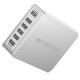 Nitecore UA66Q, 6-Port USB Desktop Adapter/Charger - 68W, QC 3.0 (Limited Stock)