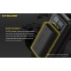 Nitecore UCN1 Compact USB Travel Charger for Canon DSLR Camera Batteries (Dual Slot with LCD Display)