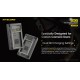 Nitecore UCN5 Compact USB-C Travel Charger for Canon LP-E17 Camera Batteries (Dual Slot with LCD Display)