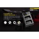 Nitecore USN1 Compact USB Travel Charger for Sony Camera Batteries (Dual Slot with LCD Display)