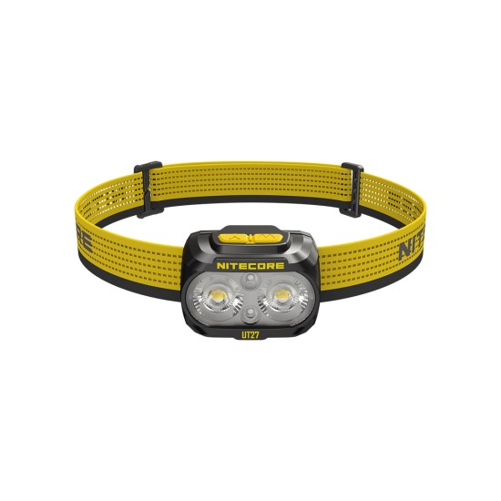 Nitecore UT27 Pro Lightweight Dual Beam Trail Running Headlamp, 800 Lumens, USB-C Rechargeable Nitecore UT27 Pro Lightweight Dual Beam Trail Running Headlamp, 800 Lumens, USB-C Rechargeable