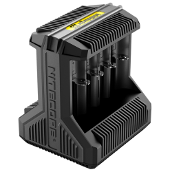 Nitecore Intellicharger i8, 8-Battery Smart Charger (for Li-ion, IMR, Ni-MH)