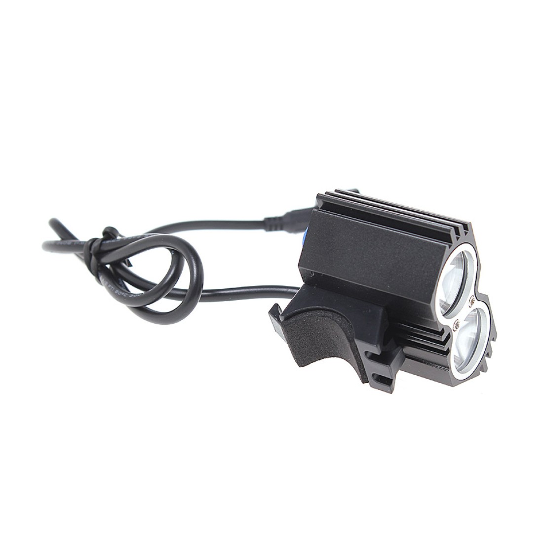 Lampe Vélo KKGUD 5000 Lumens – 2x CREE XM-L U2 LED, 4 Modes, Noir, éclairage Avant Extérieur Puissant