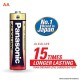 Panasonic Alkaline AA Batteries Original 1.5V, 30-Pack (LR6TDG/1B6), 10 Year Shelf Life