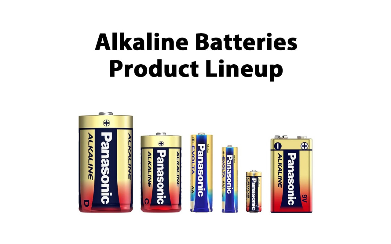 Panasonic Evolta New Improved Alkaline AAA Batteries 1.5V, 2-Pack ...