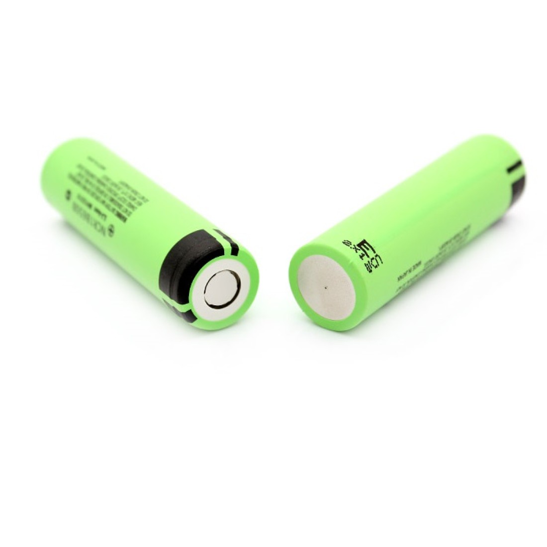 Panasonic 18650 3400mAh 3.7v Rechargeable Li-ion Flat Top Battery ...