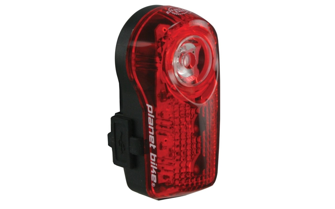 Bike Superflash 0.5W USB Rechargeable Bicycle LED Tail Light