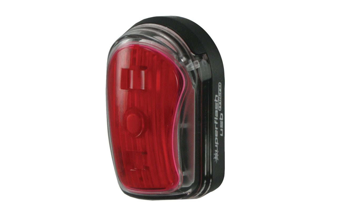 Bike Superflash Micro USB Rechargeable Bicycle LED Tail Light