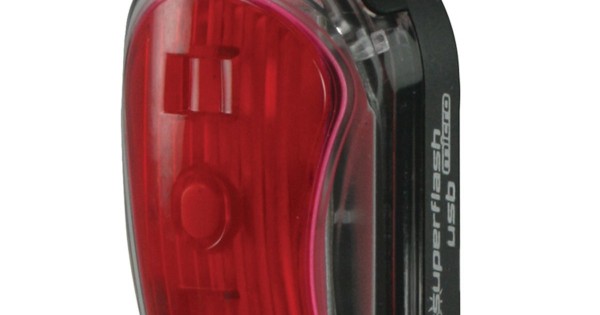 Planet Bike Superflash 65R USB Bike Tail Light - Super Bright 65 Lumen Rear Light