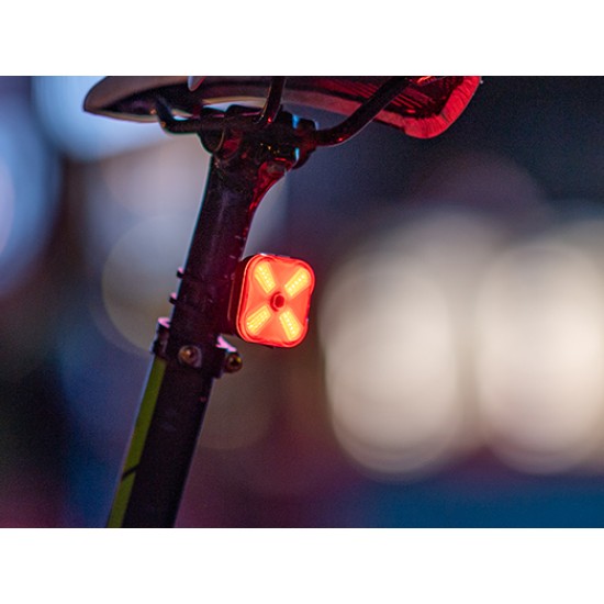 Ravemen CL06 USB Rechargeable Bicycle Tail Light (50 Lumens, in-built battery)