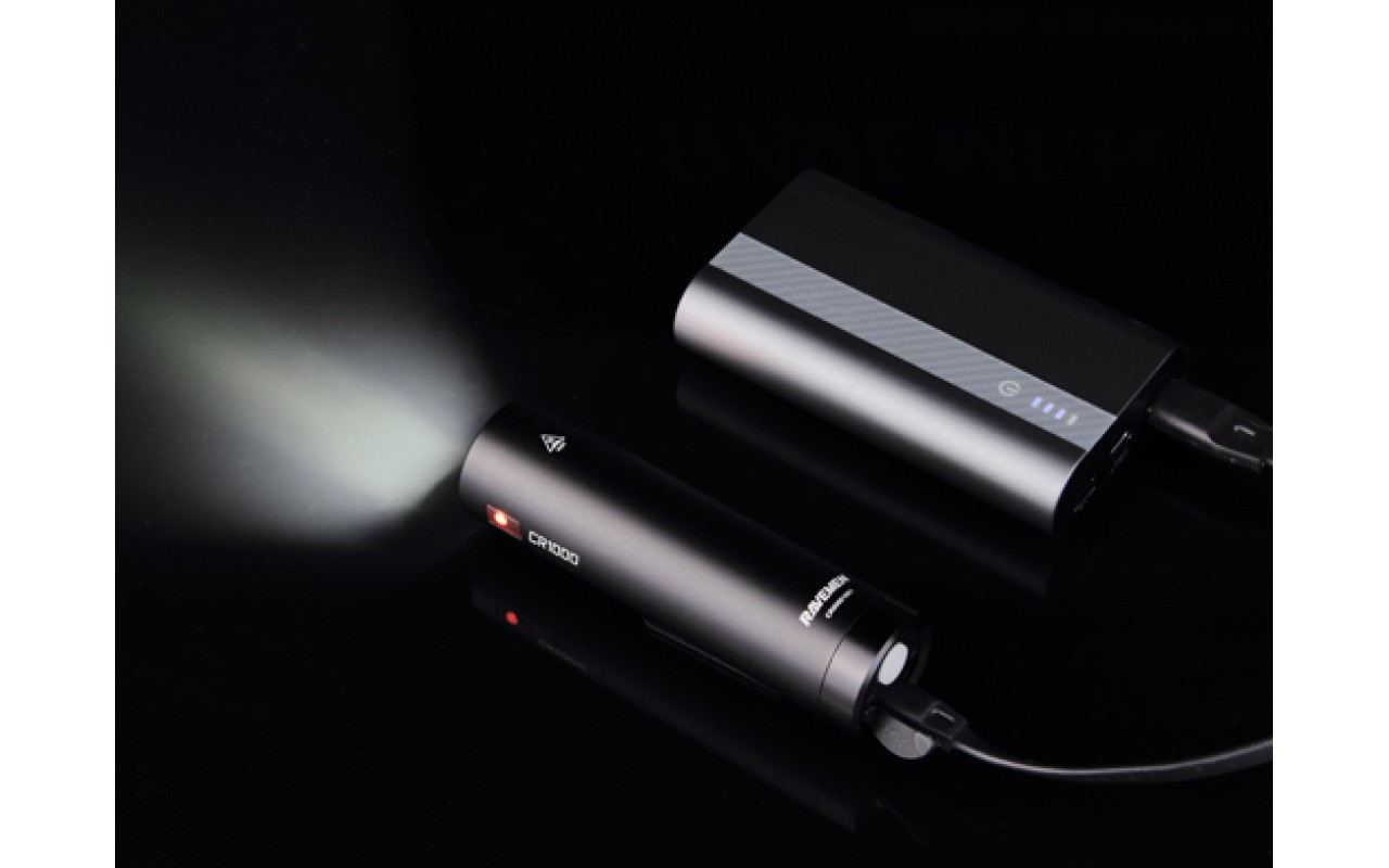 Lampe Avant Vélo Ravemen CR1000 - 1000 Lumens, Rechargeable USB, Compacte Et Puissante