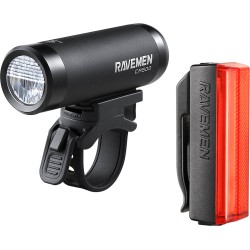 Ravemen LS-CT01(CR500 & TR20 Front and Tail Light set) USB Rechargeable Bicycle Light (500 Lumens, in-built battery)