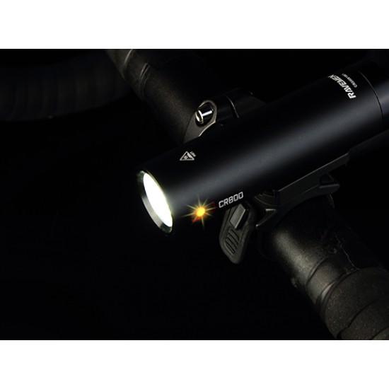 Ravemen CR800 USB Rechargeable Bicycle Light, High-Low Beam System and Remote Switch (800 Lumens, in-built battery)