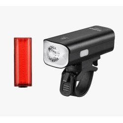 Ravemen LS-CT02(LR500S & TR20 Front and Tail Light set) USB Rechargeable Bicycle Light (500 Lumens, in-built battery)