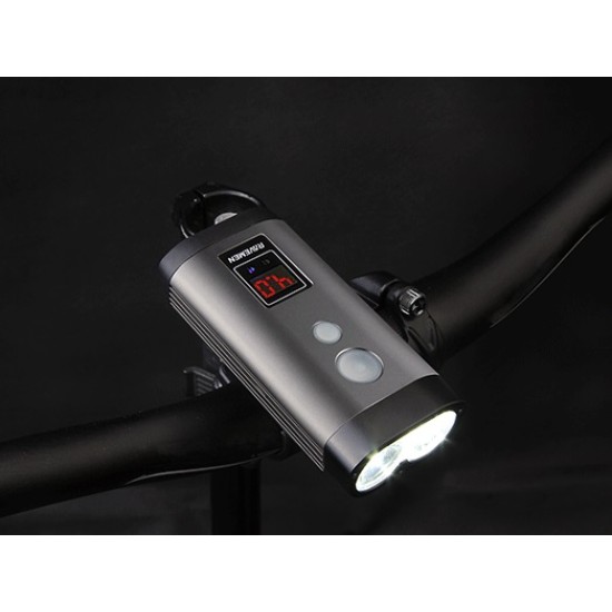 Ravemen PR1600 USB Rechargeable Bicycle Light, High-Low Beam System and Remote Control (1600 Lumens, in-built battery)