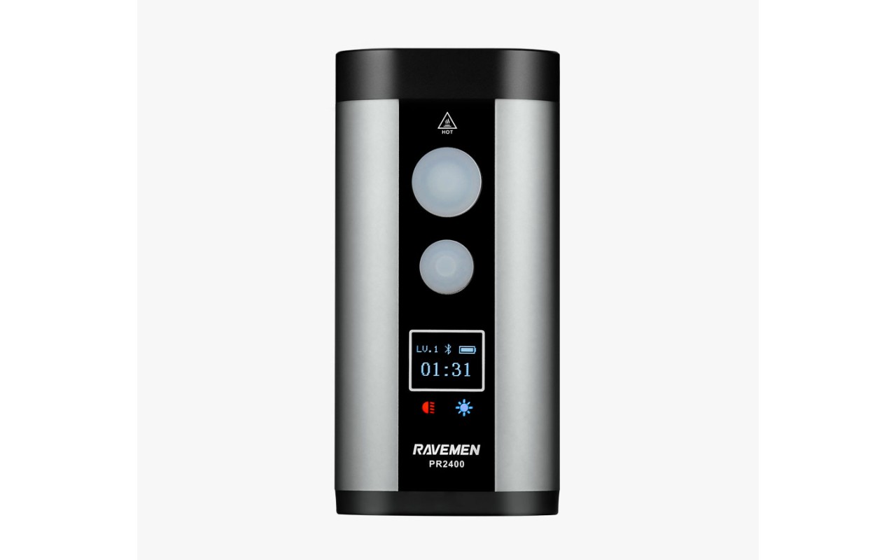 Ravemen PR2400 Bicycle Light in India 2400 Lumens USB Rechargeable