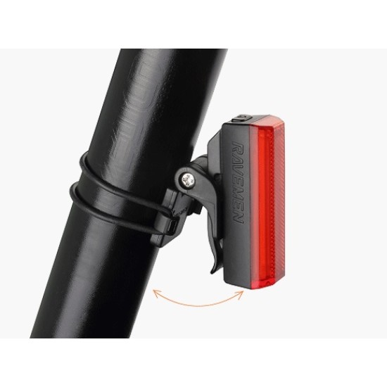 Ravemen TR20  USB Rechargeable Bicycle Tail Light (20 Lumens, in-built battery)