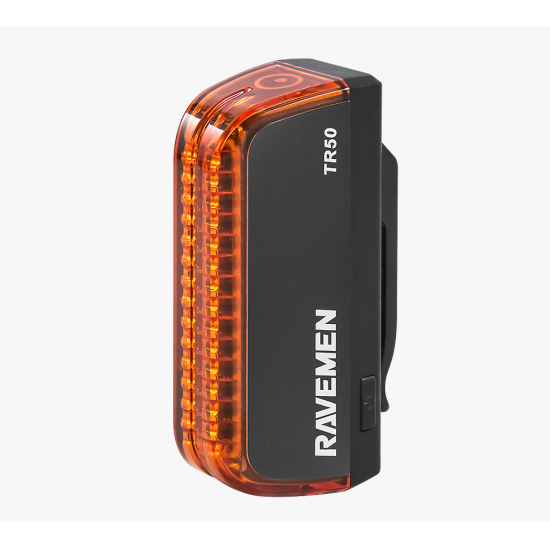 Ravemen TR50  USB Rechargeable Bicycle Tail Light (50 Lumens, in-built battery)
