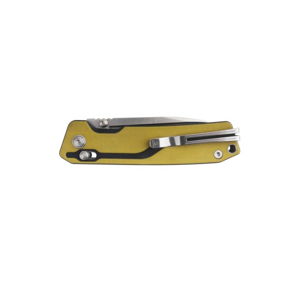 SRM Folding Knife 7228L-GW [8.15 inch, G10 Handle, Ambi Lock, Fine Edge]