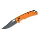 SRM Folding Knife 9201 PJ Orange - [8.09 inch, G10 Handle, Ambi Lock, Fine Edge]