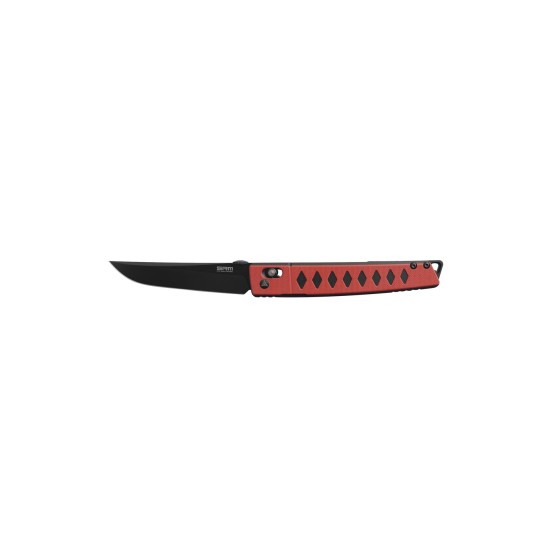 SRM Folding Knife 9215GV - [8.15 inch, G10 Handle, Ambi Lock, Fine Edge]
