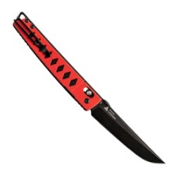 SRM Folding Knife 9215GV - [8.15 inch, G10 Handle, Ambi Lock, Fine Edge]