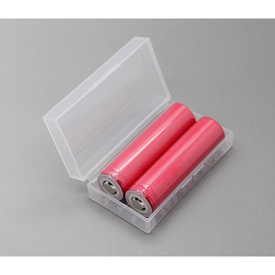 Sanyo 18650 2600mAh 3.7v Rechargeable Li-ion Batteries Pair (Button Top)