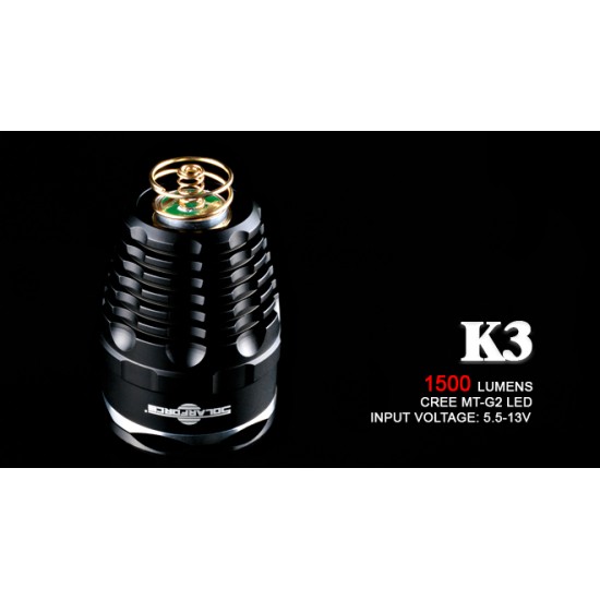 Solarforce K3 Flashlight Head for L2 Series (MT-G2 LED)