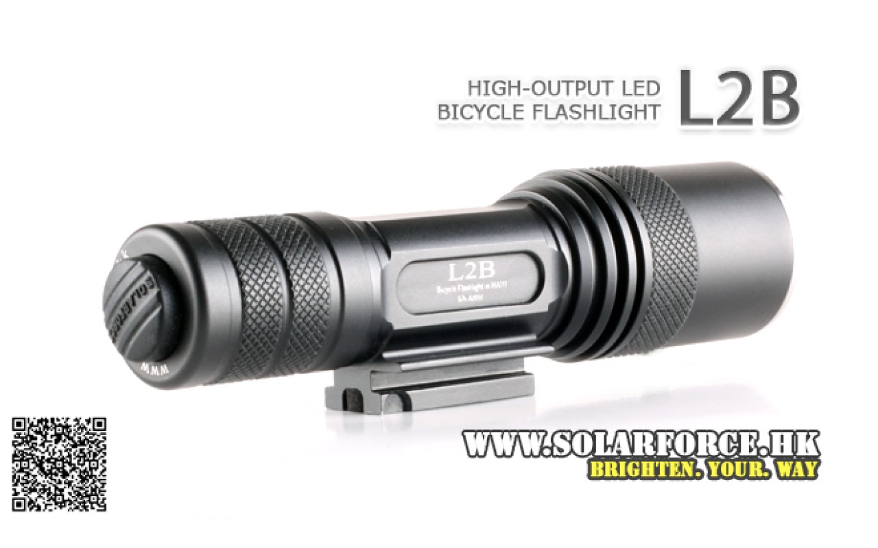 Solarforce L2B - DIY LED Bicycle Light Body (2017), With inbuilt mount ...