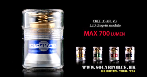 Solarforce LC-XPL(V3) LED Module 700 Lumens (5, 4, 3 or 1 Modes) (DIY ...