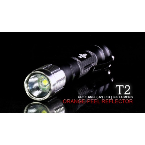 Solarforce T2 XML U2 AA Flashlight (300 Lumens, 2xAA)