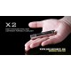 Solarforce X2 - AA Stainless Steel Keychain Flashlight (100 Lumens, 1xAA) [DISCONTINUED]