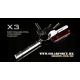 Solarforce X3 - Stainless Steel AAA Keychain Torch (50 Lumens, 1xAAA)