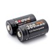 Soshine 15266 (IFR CR2) LiFePO4 3V 300mAh Protected Batteries (Pair)