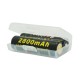 Soshine 18650/RCR123A Plastic Battery Case (SBC-012)