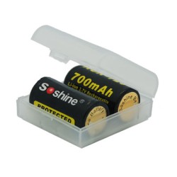 Soshine RCR123A Plastic Battery Case (SBC-006)
