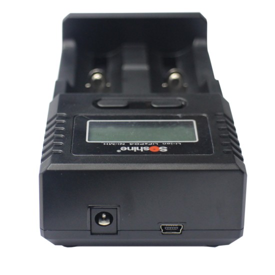 Soshine 1.5" LCD Universal Battery Charger (SC-H2)