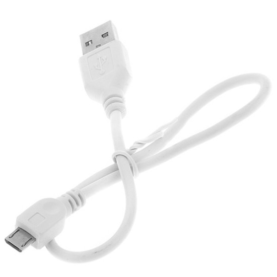Tomo DIY 4x18650 USB LCD Mobile Power Bank Shell - White