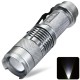 Ultrafire SK68 Zoom Torch Light - (1xAA/14500, Silver)