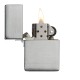 Zippo 1935 Replica Original Brushed Chrome Windproof Pocket Lighter, 1935.25