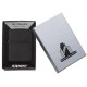 Zippo 1941 Replica Black Crackle Windproof Pocket Lighter, 28582