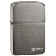 Zippo 1941 Replica Black Ice Zippo Logo Windproof Pocket Lighter, 24485